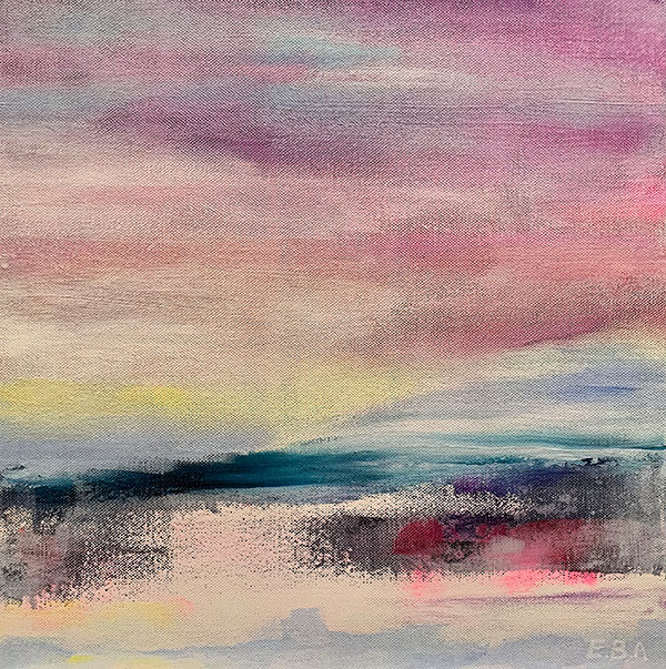 Duottar, akryl på lerret, 20 × 20 cm